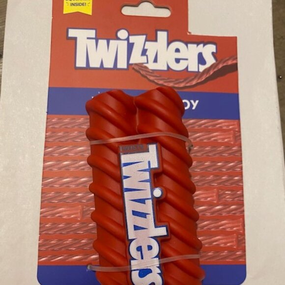 DOG TOY VINYL TWIZZLER-SHAPED {SQUEAKER INSIDE} - Picture 5 of 9